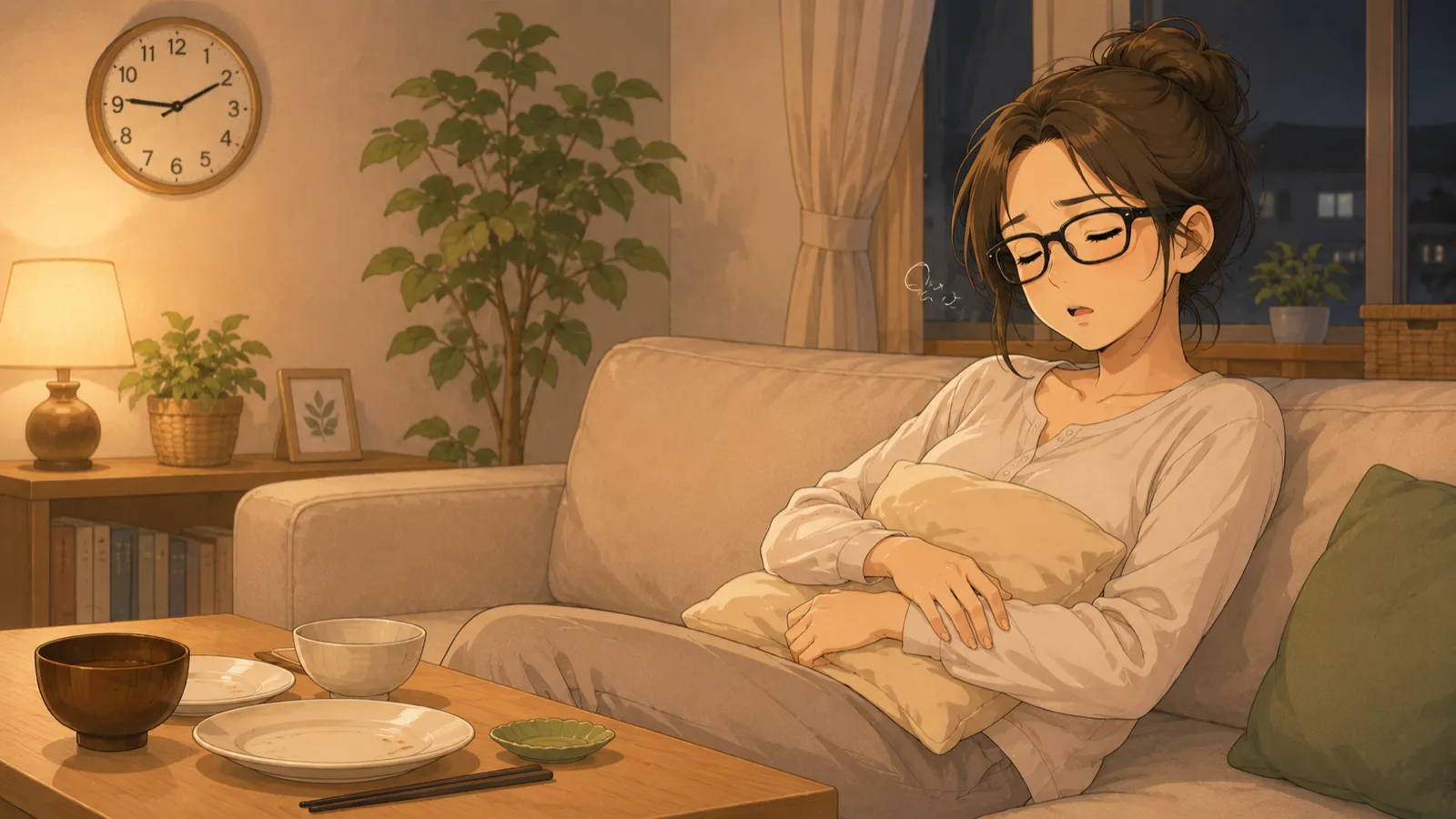 食べてすぐ寝ると眠いのに朝スッキリしないのはなぜ？